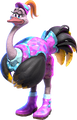 An ostrich