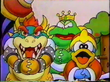 Bowser and Wart in the Japanese New Famicom commercial featuring Wario's Woods for the Family Computer.