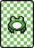 A Frog Suit Card in Paper Mario: Color Splash.