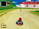 Mario Circuit (GCN) in Mario Kart DS's kiosk demo.