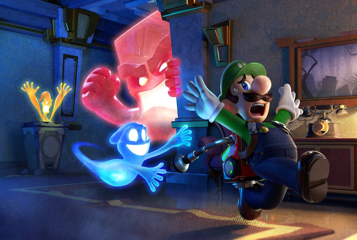 Completed Luigi's Mansion 3 puzzle.