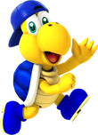 Blue Koopa (Freerunning) from Mario Kart Tour