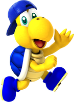 Blue Koopa (Freerunning) from Mario Kart Tour