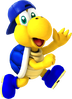 Blue Koopa (Freerunning) from Mario Kart Tour