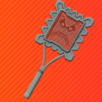 A Fever Racket from Mario Tennis Fever