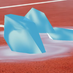 Chunks of ice, from Mario Tennis Fever