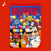 Cover image for the Top tracks playlist from Dr. Mario (NES) on Nintendo Music