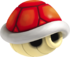 A Red Shell from Mario Kart 7.