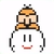 Lakitu icon in Super Mario Maker 2 (Super Mario Bros. 3 style)