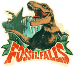 Fossil Falls sticker from Super Mario Odyssey.