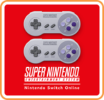 Logo of Super Nintendo Entertainment System - Nintendo Switch Online