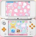 3DS theme Super Mario: Pastel Pink