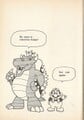 Image that pokes fun at "American" portrayals of Bowser and Mario from the Super Mario World manga by Kodansha