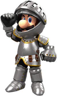 Luigi (Knight) from Mario Kart Tour