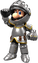 Luigi (Knight) from Mario Kart Tour