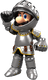 Luigi (Knight) from Mario Kart Tour