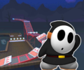 The course icon of the Trick variant with Black Shy Guy