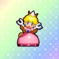 Picture of Mini Princess Peach from Mini Mario & Friends: amiibo Challenge Trivia Quiz