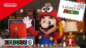 The thumbnail for Episode 3 of the Mario Reads Your Letters series uploaded to Play Nintendo's YouTube channel.