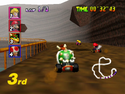 The image for "Choco Mountain" from Mario Kart 64 on Nintendo Music.