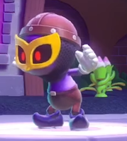 Screenshot of the Heishi Dūke from Princess Peach: Showtime!