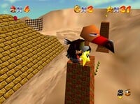 In the Talons of the Big Bird from Super Mario 64