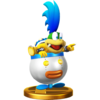 Larry's trophy render from Super Smash Bros. for Wii U