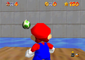 Unused Yoshi Egg displayed in-game. It still remains in the game's code.