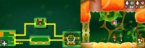 Twentieth block in Trash Pit of Mario & Luigi: Bowser's Inside Story + Bowser Jr.'s Journey.
