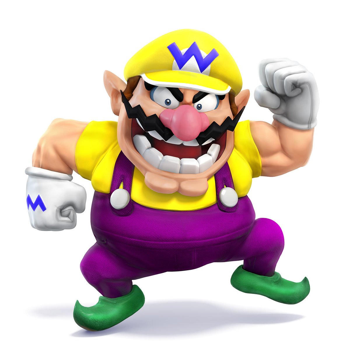 File:Wario SSB4 Artwork Overalls.jpg - Super Mario Wiki, the Mario ...