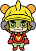 Artwork of 9-Volt for WarioWare Gold