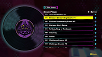 The disc for the song "Sinister Blusterwing Battle #1" in Donkey Kong Bananza