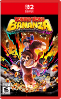 The official box art of Donkey Kong Bananza with Pauline replacing Odd Rock