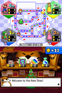 The Item Shop from Mario Party DS