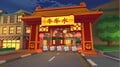 View of the Chinatown's entrance