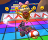Thumbnail of the Bowser Jr. Cup challenge from the New Year's 2021 Tour; a Combo Attack challenge set on RMX Rainbow Road 1T (reused as the Monty Mole Cup's bonus challenge in the 2022 Los Angeles Tour)