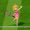 Peach's taunt from Mario Tennis Fever