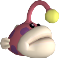 A Bulber from New Super Mario Bros. Wii.