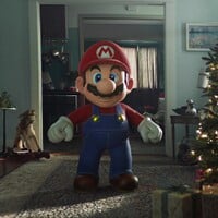Thumbnail of a holiday video advertisement for several Nintendo Switch games, featuring Mario