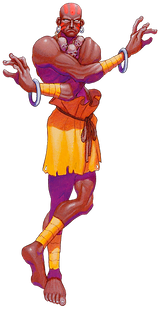 Dhalsim's Spirit sprite from Super Smash Bros. Ultimate