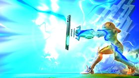 Samus Aran's Zero Laser in Super Smash Bros. for Wii U