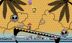 Tilt Island from Super Paper Mario