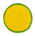 Green and yellow circle graphic