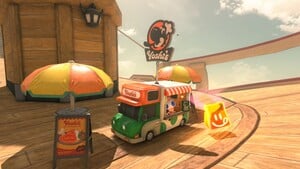 A Yoshi's location in Mario Kart World