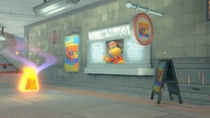 A Yoshi's location in Mario Kart World