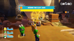 The Behind the Clay Jars Side Quest in Mario + Rabbids Sparks of Hope