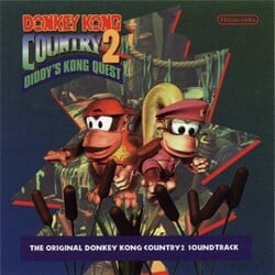 Donkey Kong Country 2: Diddy's Kong Quest OST front cover.