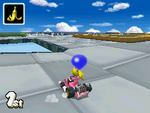 Block City from the kiosk demo of Mario Kart DS.