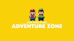 Title card of LEGO Super Mario Adventure Zone