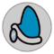 Unused Kamek emblem from Mario Kart 8.